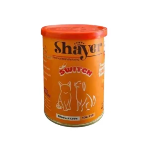 پوره سگ و گربه شایر با طعم کدو حلوایی وزن 400 گرم