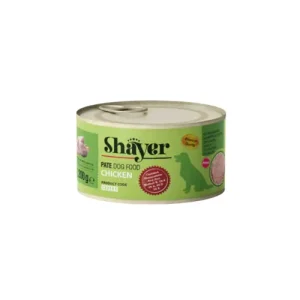 کنسرو پته سگ با طعم مرغ شایر وزن 200 گرم