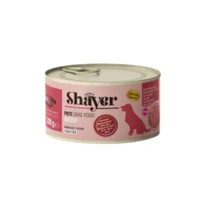 کنسرو پته سگ با طعم گوشت قرمز شایر وزن 200